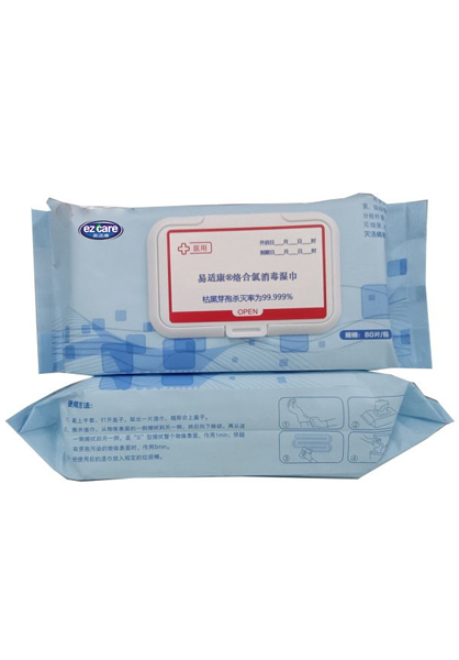 易適康?絡(luò)合氯消毒濕巾